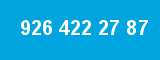 926 422 27 87 926 422 27 87